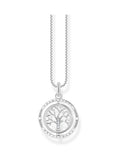 Thomas Sabo Tree of Love Necklace Sterling Silver Blackened (British brand)