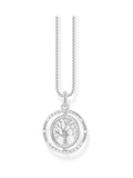 Thomas Sabo Tree of Love Necklace Sterling Silver Blackened (British brand)