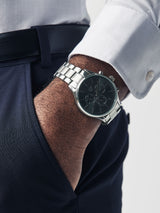 Next Silver Tone Pattern Bracelet Watch- Buy online at McGrocer