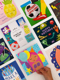 Hallmark Green kids birthday cards 20 pack, UK version