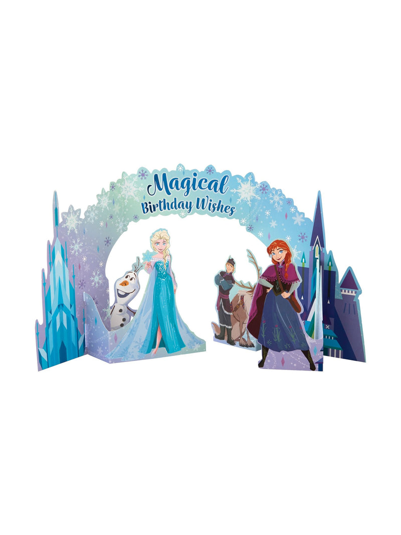 Hallmark Disney Frozen 3D pop-up birthday card, UK version
