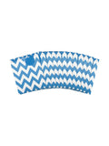 Hallmark blue zig-zag design medium gift bags set of 12, UK version