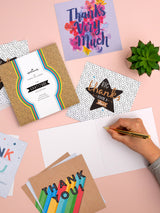 Next Hallmark Brown Thank You Cards 4 Designs 20 Pack- Buy online at McGrocer