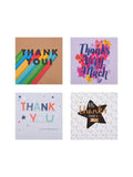 Hallmark thank you cards 4 designs 20 pack square, UK version