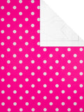 Hallmark pink polka dot wrapping paper pack of 3 rolls, UK version