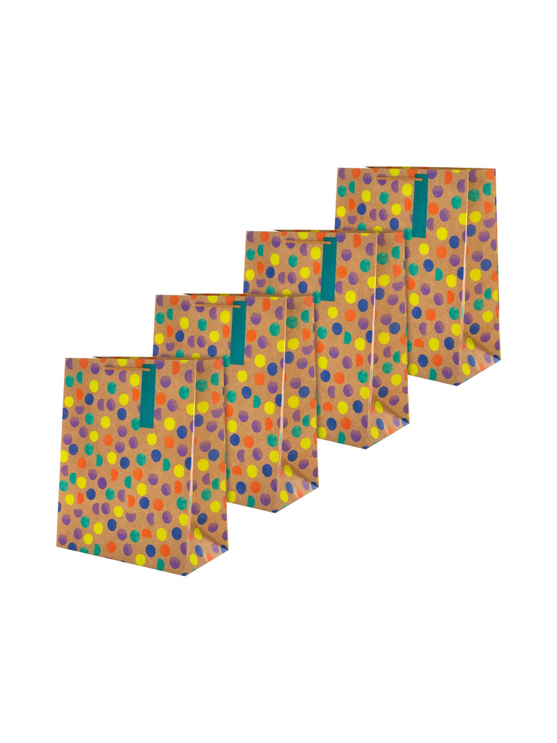 Hallmark confetti design large gift bags set of 4, UK version