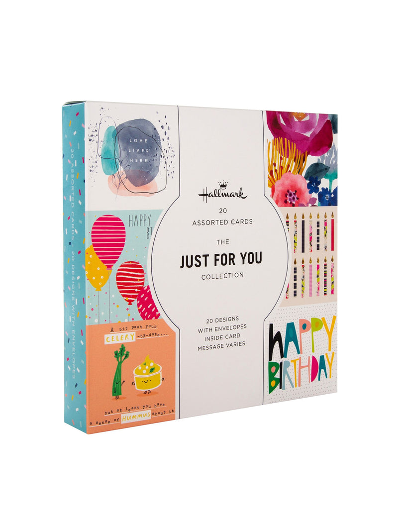 Hallmark birthday and blank cards 20 pack, UK version
