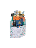 Hallmark birthday card for nephew 3D presents design, UK version