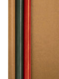 Hallmark Kraft wrapping paper in 3 colours 3m x 70cm, UK version