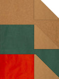 Hallmark Kraft wrapping paper in 3 colours 3m x 70cm, UK version