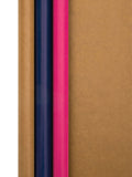 Hallmark Kraft wrapping paper 3 colors 3 rolls 3m, UK version