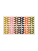 Next Orla Kiely Auburn Multi Stem 100% Cotton Bath Mat 90cm x 50cm- Buy online at McGrocer