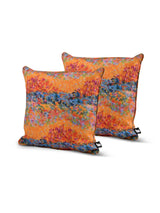 Next Extreme Lounging Multi B Cushion Outdoor Garden Cushion Orange Twin Pack- Buy online at McGrocer