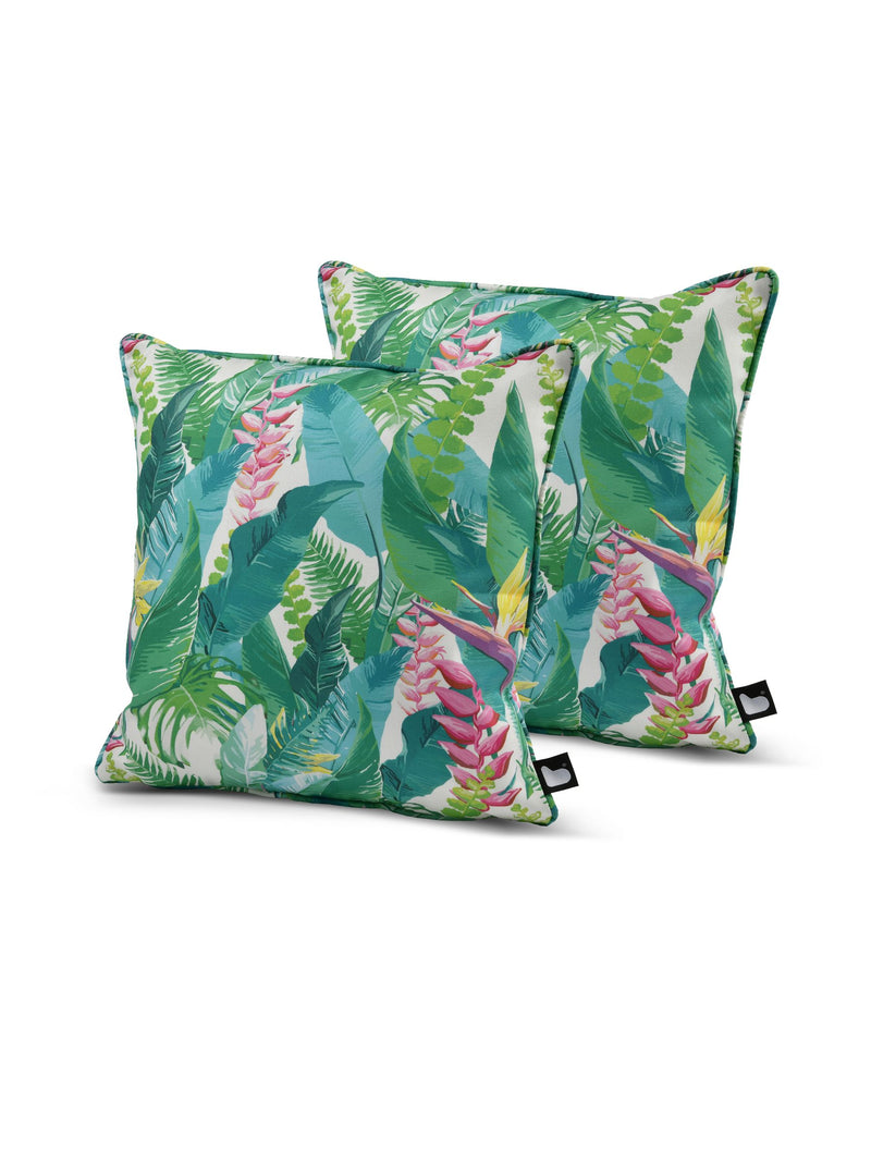 Extreme Lounging floral jungle B cushion twin pack, UK version