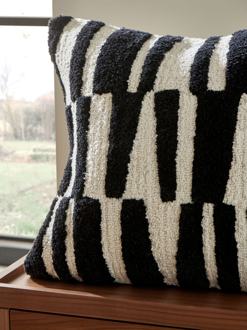Jasper Conran London monochrome papercut cushion 43cm - British product
