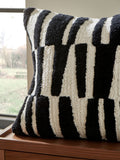 Jasper Conran London monochrome papercut cushion 43cm - British product