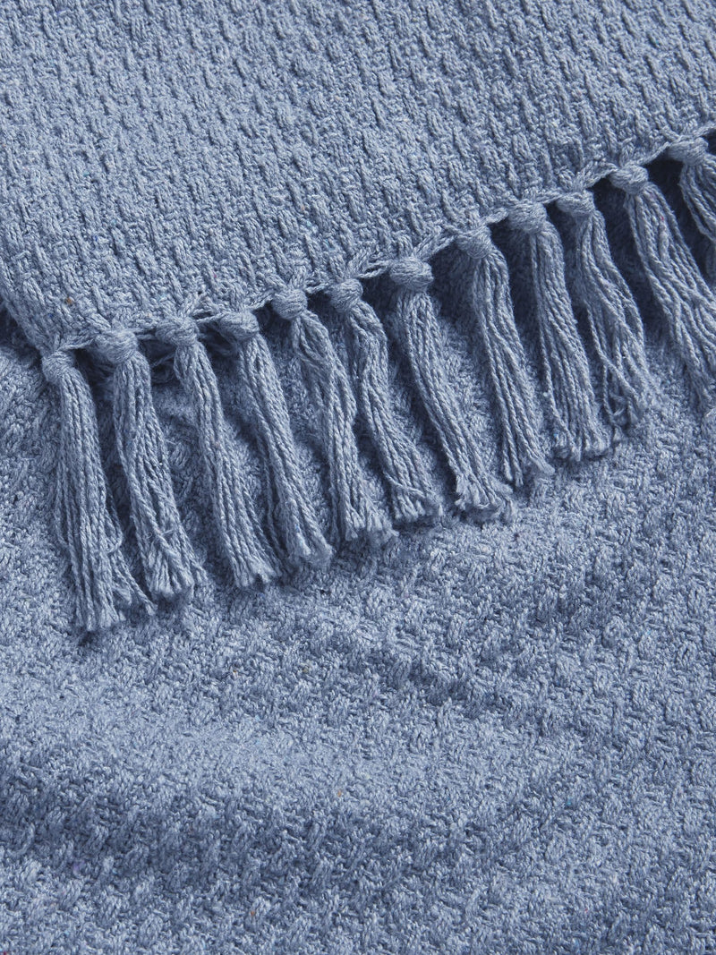 Drift Home Blue Hayden throw 180x130cm (British brand)
