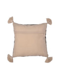 Drift Home Grayson outdoor cushion with textured design and tassels (British brand)