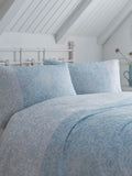 Dreams & Drapes Blue Frampton Reversible Duvet Cover Set