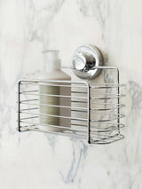 Next BlissHome Chrome LOCK n ROLL Rectangular Shower Basket 5kg Capacity- Buy online at McGrocer