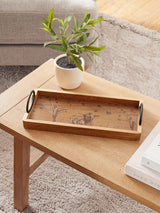 Next Wood Engraved Hamish Tray Wooden Serving Tray- Buy online at McGrocer