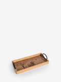 Wood engraved Hamish tray with Highland cow design (British brand)