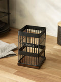 Bronx black utensil holder 17cm - British product