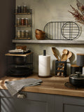Bronx black utensil holder 17cm - British product