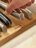 Joseph Joseph bamboo wood large knife organiser, UK version