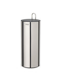 Joseph Joseph Dark Grey EasyStore Luxe Concealed Toilet Roll Holder, UK version