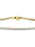 The Diamond Store gold lab diamond tennis bracelet 1.5ct (British brand)