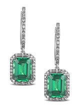 Next The Diamond Store Emerald Astra 4ct Lab Diamond Drop Earrings- Buy online at McGrocer