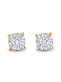 The Diamond Store lab diamond stud earrings 5mm (British brand)