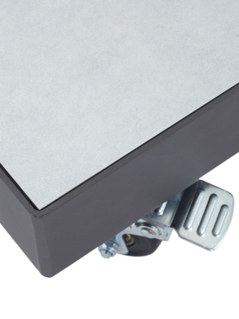 Pacific Ceramica wheeled parasol base 40kg, imported from the UK