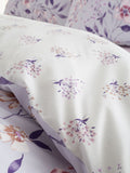 Catherine Lansfield Lilac Isadora Floral reversible duvet cover set - British product