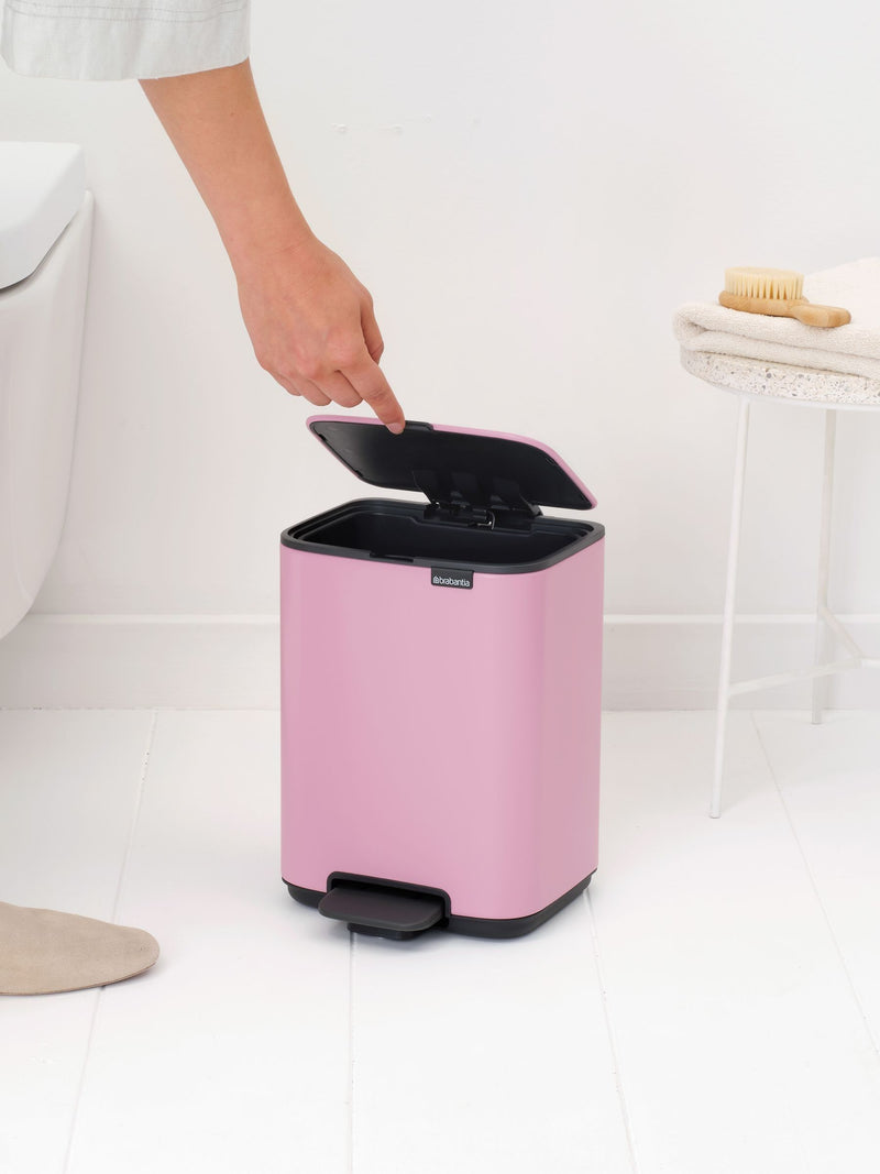 Brabantia pedal bin lilac pink 4 litre - British product