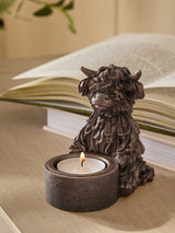 Next Bronze Hamish The Highland Cow Tea Light Candle Holder- Buy online at McGrocer