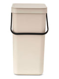 Brabantia Sort & Go bin soft beige 16 litre, UK version