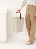 Brabantia Sort & Go bin soft beige 16 litre, UK version