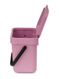 Brabantia lilac pink 3 litre recycle bin - British product