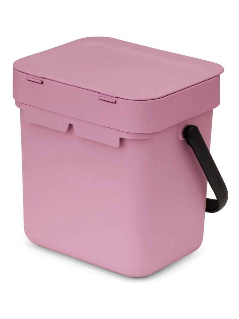 Brabantia lilac pink 3 litre recycle bin - British product