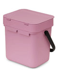 Brabantia lilac pink 3 litre recycle bin - British product