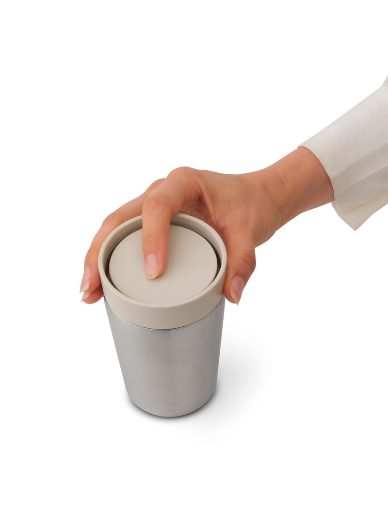 Brabantia insulated cup Soft Beige 200ml, UK version