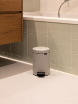 Next Brabantia Soft Grey NewIcon Pedal Bin 3 Litre- Buy online at McGrocer