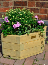 Next Rowlinson Natural Marberry Corner Garden Planter- Buy online at McGrocer