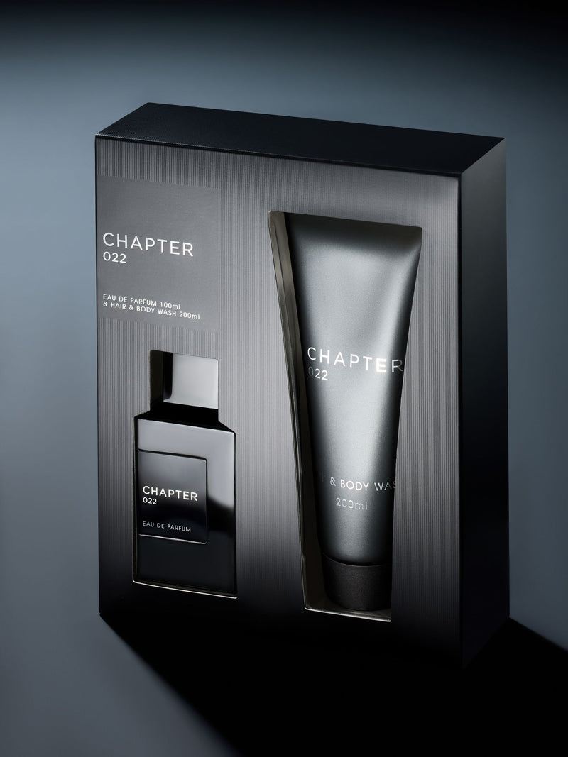 Chapter 022 perfume and body wash set 100ml 200ml - British product