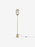 MADE.COM Grey Briz floor lamp, imported from the UK