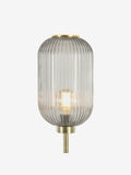 MADE.COM Grey Briz floor lamp, imported from the UK