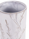 Laura Ashley Pussywillow Antique White Stoneware Vase, UK version