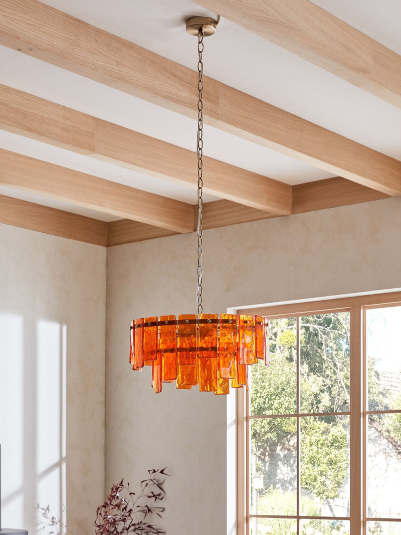 Atticus chandelier spare glass set of 3 - British product